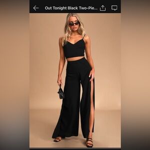 Lulus Out Tonight two piece jumpsuit